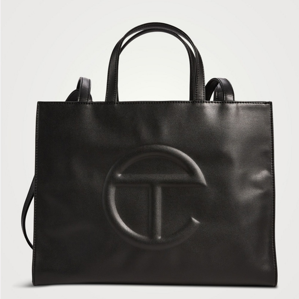 Telfar Medium Shopper in Black - Picture 1 of 7